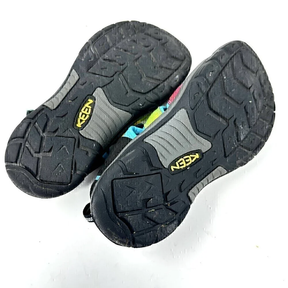 Keen Kids Newport H2 Rainbow Tie Dye‎ Water Hiking Sandals Size 4